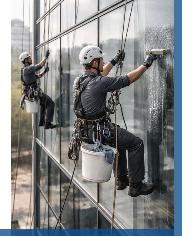 Мойка сплошного остекления в Шуе, заказать от 308 р.| ВЫСОТНИК-Шуя