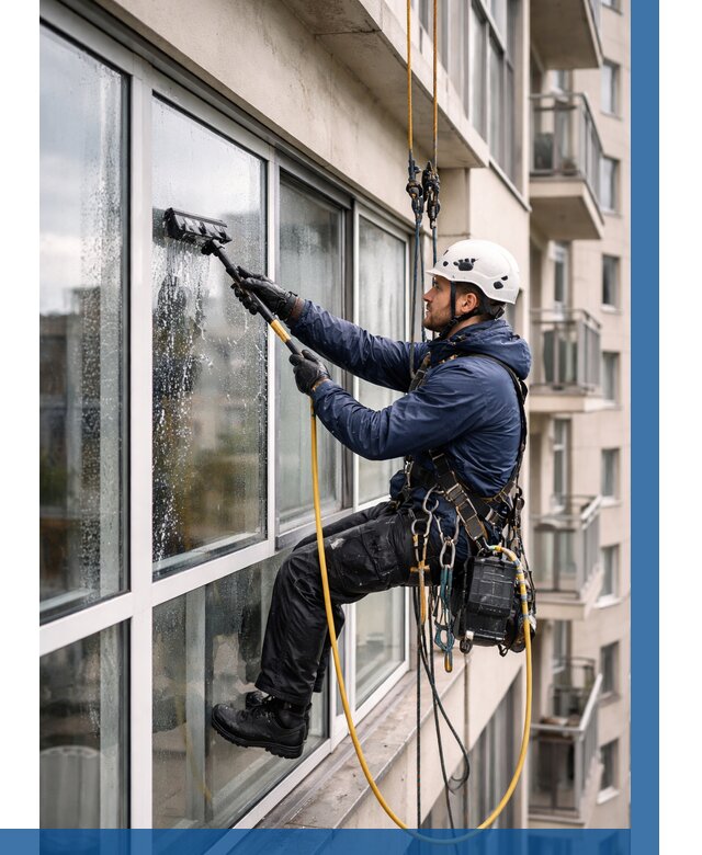 Мойка балконного остекления в Шуе от 3598 р. | ВЫСОТНИК-Шуя