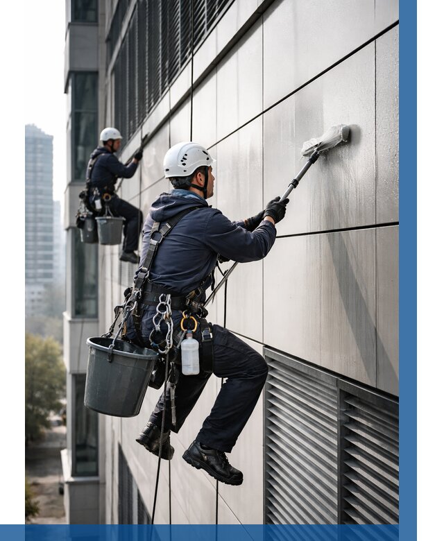 Мойка вентилируемого фасада в Шуе от 257 р. | ВЫСОТНИК-Шуя