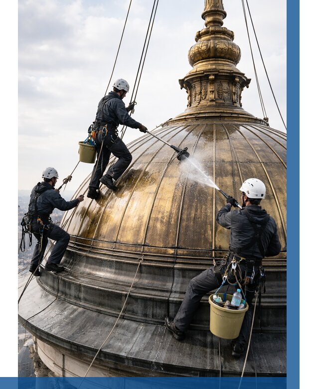 Мойка куполов и шпилей в Шуе от 8224 р. - заказать | ВЫСОТНИК-Шуя