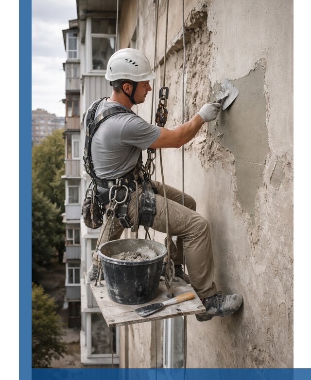 Восстановление фасадной штукатурки в Шуе с гарантией качества