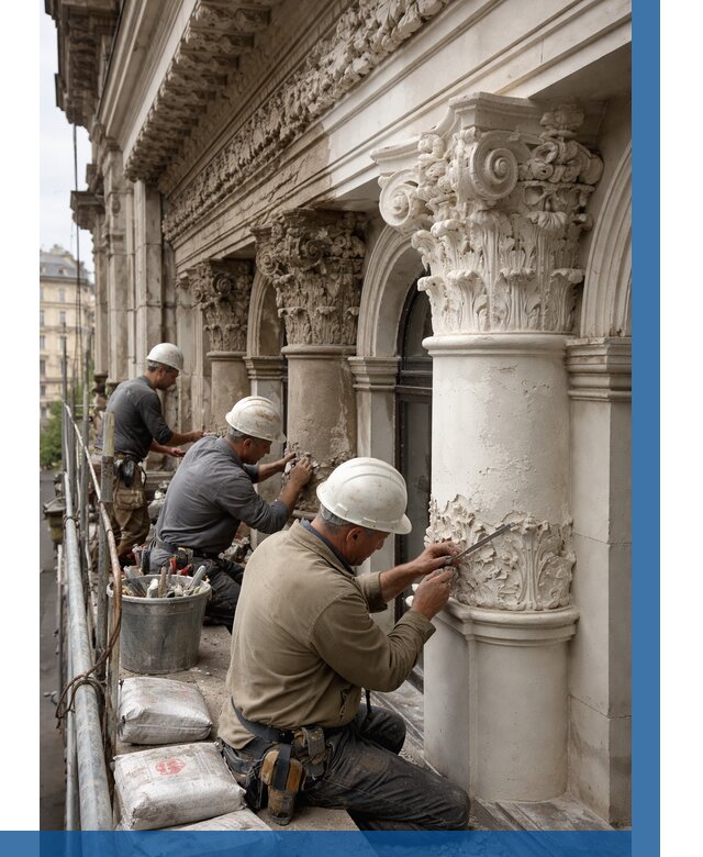 Реставрация фасадной лепнины в Шуе от 2570 р. | ВЫСОТНИК-Шуя