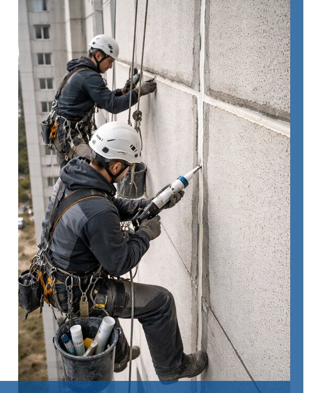 Герметизация межпанельных швов в Шуе от 720 р. | ВЫСОТНИК-Шуя