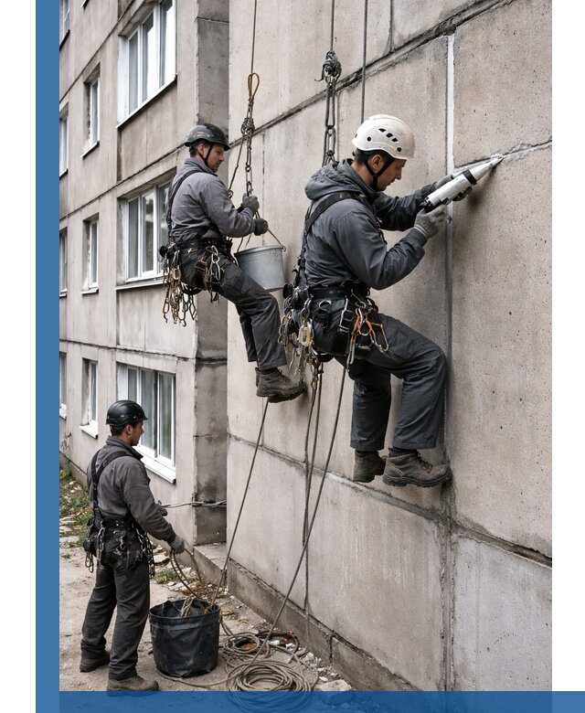 Герметизация межпанельных швов в Шуе с гарантией герметичности