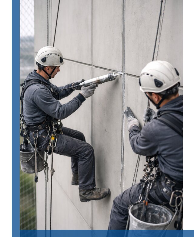 Первичная герметизация швов фасадов и кровель в Шуе