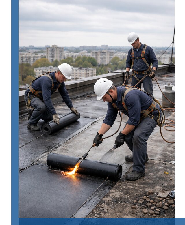 Ремонт наплавляемой кровли в Шуе качественно и надежно
