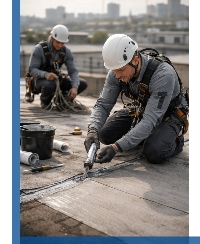 Аварийное и капитальное устранение протечек кровли в Шуе