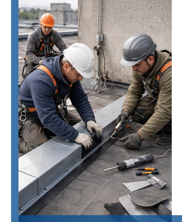 Ремонт кровельных примыканий в Шуе профессионально