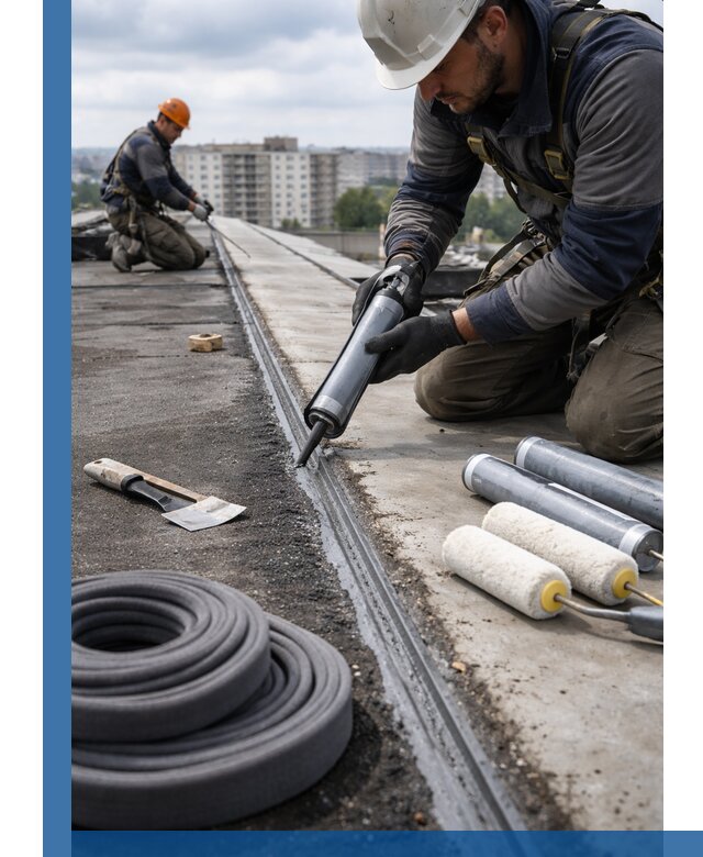 Герметизация швов кровли в Шуе с гарантией герметичности