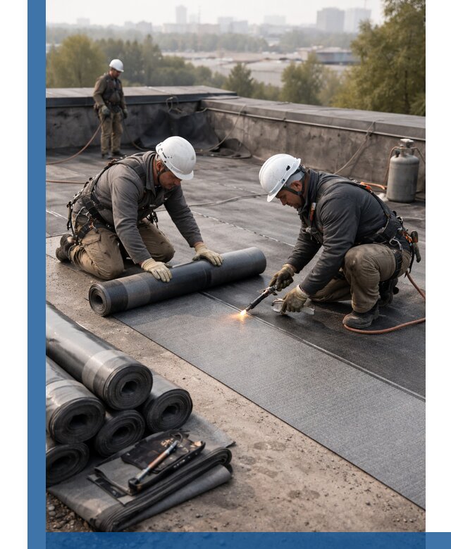 Монтаж мягкой кровли в Шуе профессионально и надежно