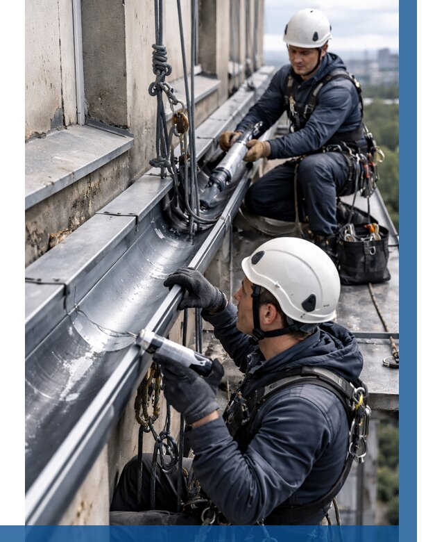 Ремонт водосточных желобов в Шуе от 6682 р. | ВЫСОТНИК-Шуя