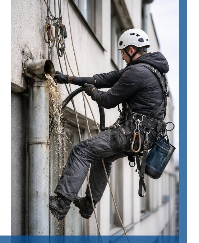 Прочистка водосточных труб в Шуе от 3598 р. | ВЫСОТНИК-Шуя