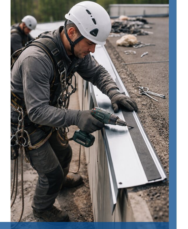 Монтаж капельника на кровле в Шуе от 308 р. | ВЫСОТНИК-Шуя