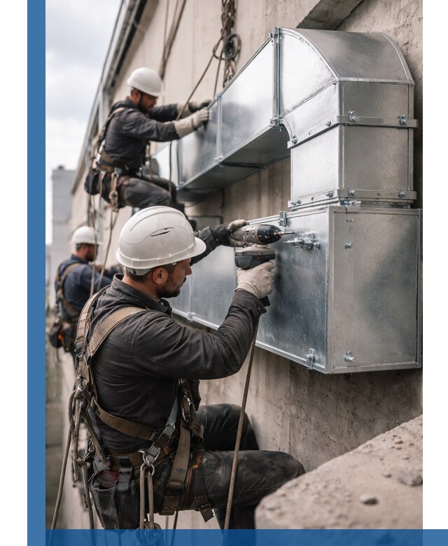 Профессиональный монтаж вентиляционных коробов в Шуе под ключ