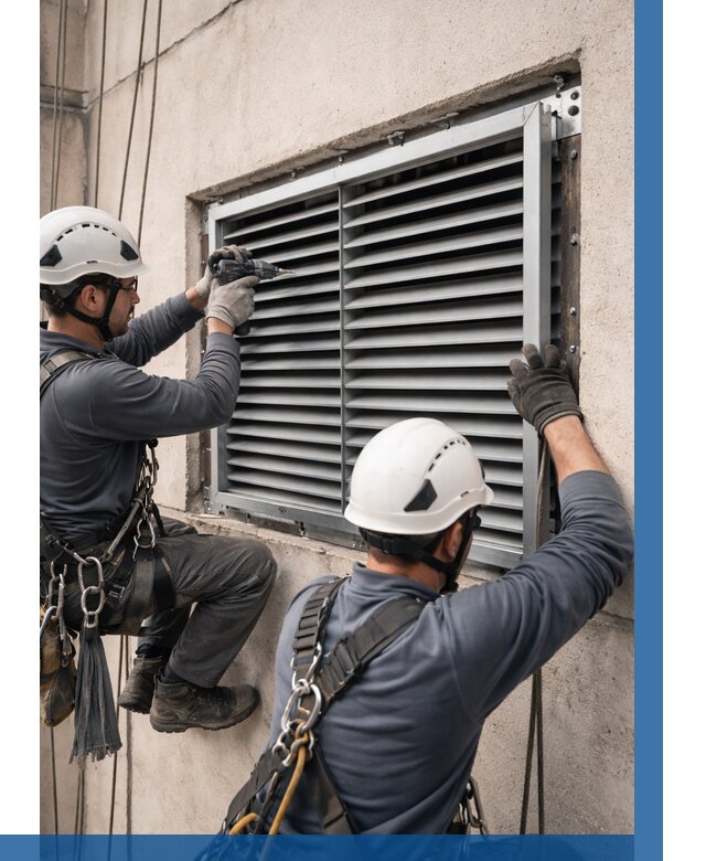 Монтаж вентиляционных решеток в Шуе от 4626 р. | ВЫСОТНИК-Шуя