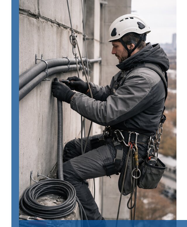 Профессиональный монтаж гофры для кабеля в Шуе с гарантией