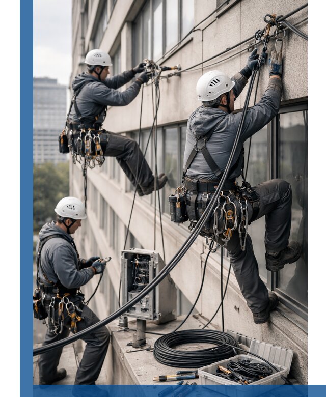 Прокладка оптоволоконного кабеля в Шуе под ключ с тестированием