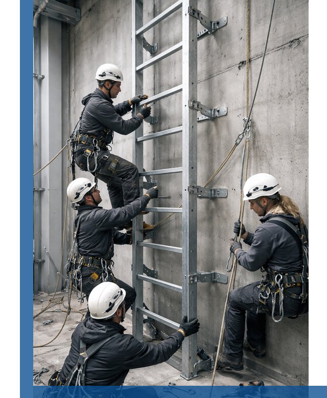 Монтаж металлических лестниц в Шуе под ключ со гарантией
