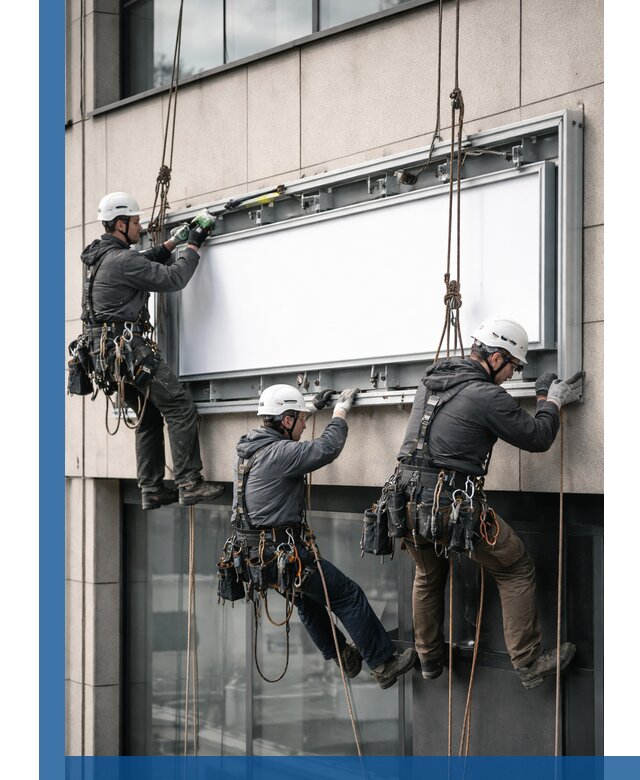 Профессиональный монтаж светового короба под ключ в Шуе