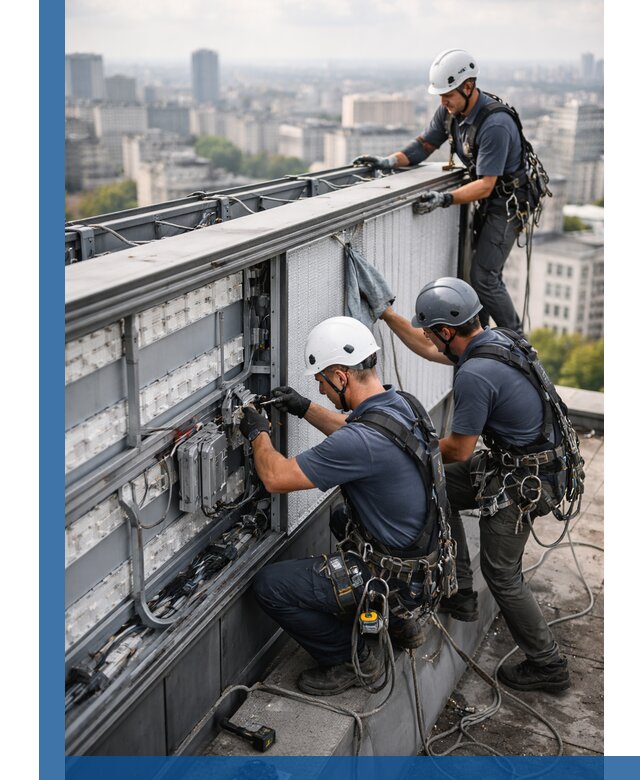 Профессиональное обслуживание крышной рекламы в Шуе под ключ