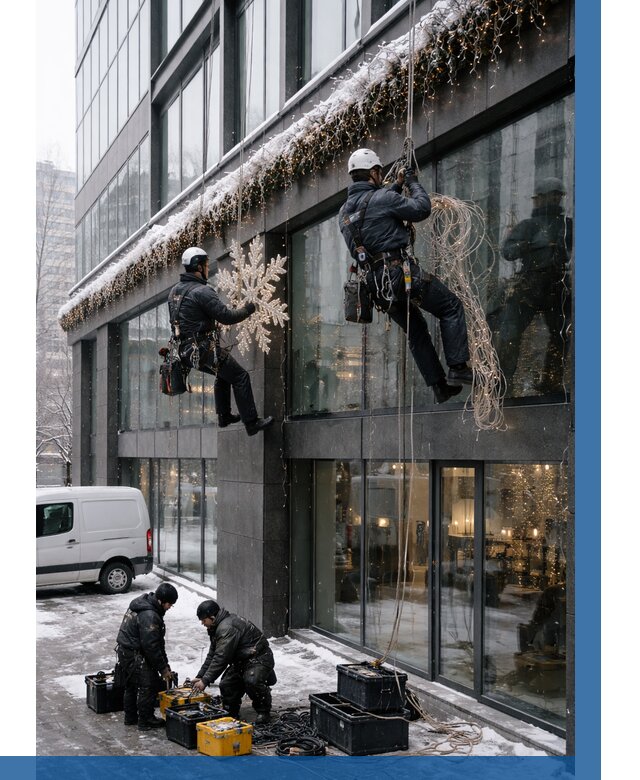 Демонтаж новогоднего оформления в Шуе от 5654 р. | ВЫСОТНИК-Шуя