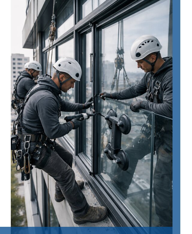 Витражное остекление зданий в Шуе от 3598 р. | ВЫСОТНИК-Шуя