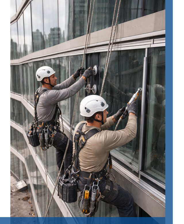 Радиусное остекление фасада в Шуе от 12336 р. | ВЫСОТНИК-Шуя