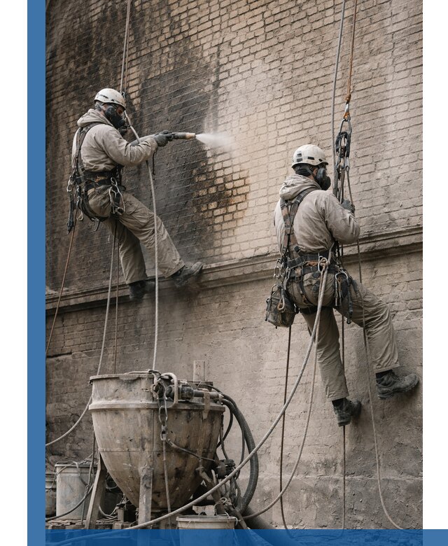 Пескоструйная очистка фасадов в Шуе профессионально