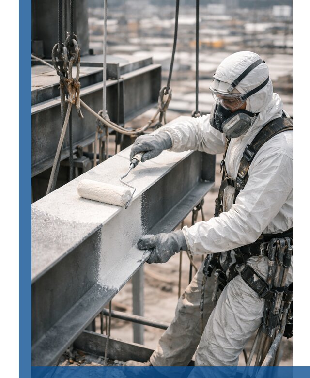 Профессиональная огнезащитная обработка металлоконструкций в Шуе