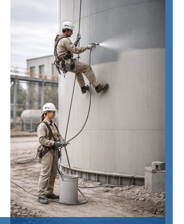 Покраска резервуаров в Шуе от 1234 р. | ВЫСОТНИК-Шуя — заказать