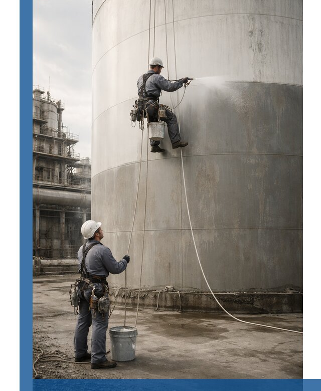 Покраска стальных резервуаров и емкостей в Шуе профессионально