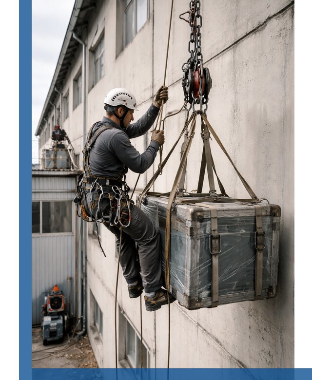 Подъем грузов на высоту в Шуе для промышленных объектов