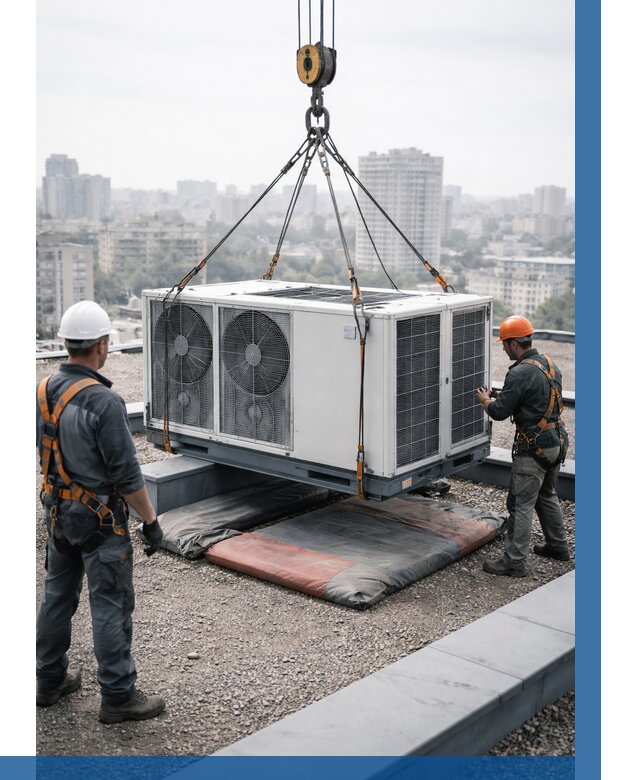 Подъем груза на крышу в Шуе от 5140 р. | ВЫСОТНИК-Шуя заказать