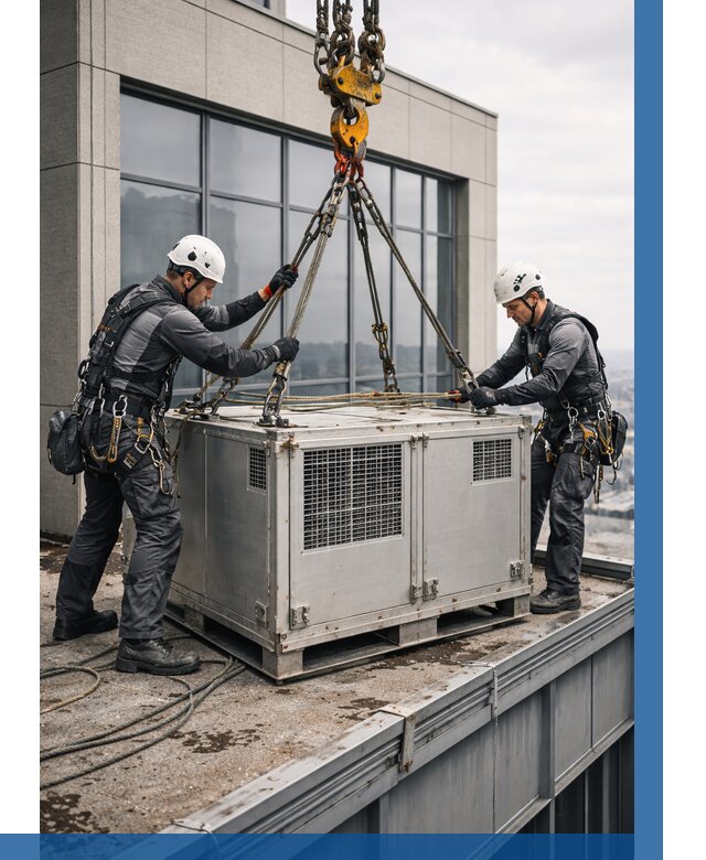 Такелажные работы на высоте в Шуе от 8224 р. | ВЫСОТНИК-Шуя