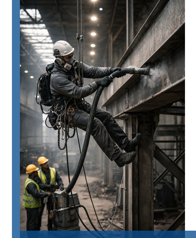 Обеспыливание конструкций в цехах промышленного производства в Шуе