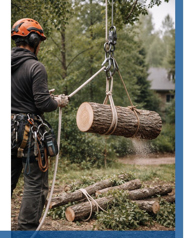 Валка деревьев частями в Шуе от 7710 р. | ВЫСОТНИК-Шуя