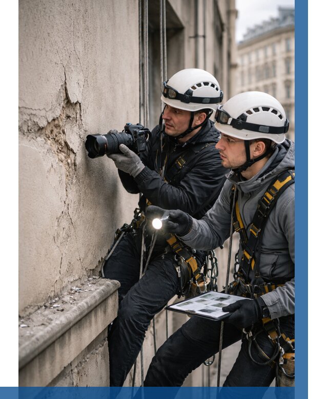 Фотофиксация дефектов фасада в Шуе от 4626 р. | ВЫСОТНИК-Шуя