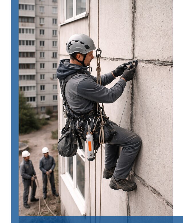 Обследование межпанельных швов и герметизация в Шуе