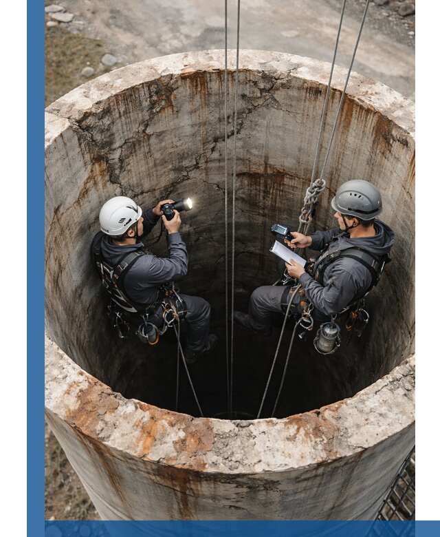 Обследование дымовой трубы: диагностика и оценка состояния в Шуе